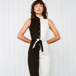 Fashion Brand Company Director Jumpsuit sz L